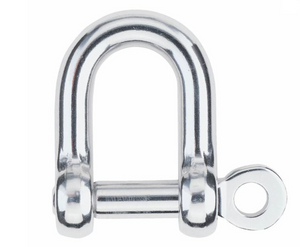 HARKEN 10mm Stainless Steel "D" Shackle with 13/32" Pin