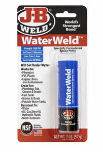 JB WELD WaterWeld Epoxy Putty, 2oz.