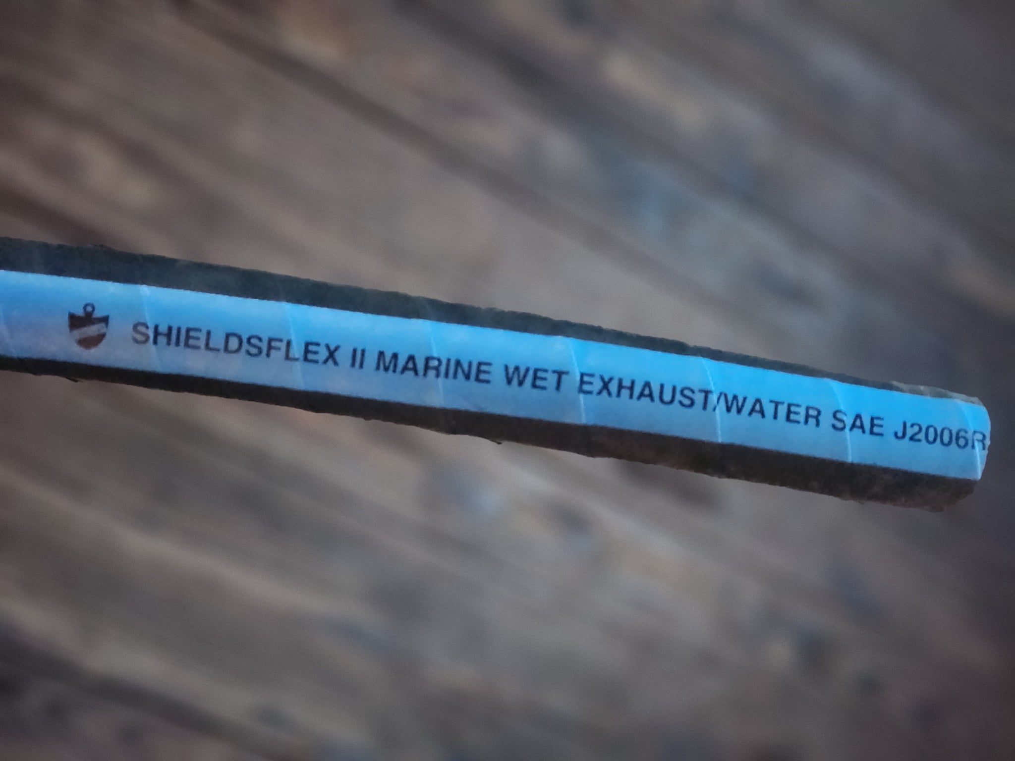 ShieldsFlex II Marine Wire Exhaust/water SAE 3/4"  per foot (with wire)