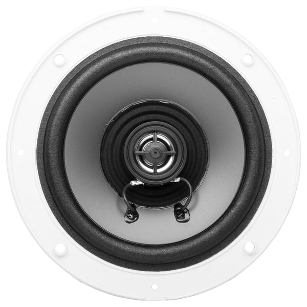 Boss Audio MR60W 6.5" Round Marine Speakers - (Pair) White [MR60W]