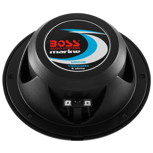 Boss Audio MR50B 5.25" Round Marine Speakers - (Pair) Black [MR50B]