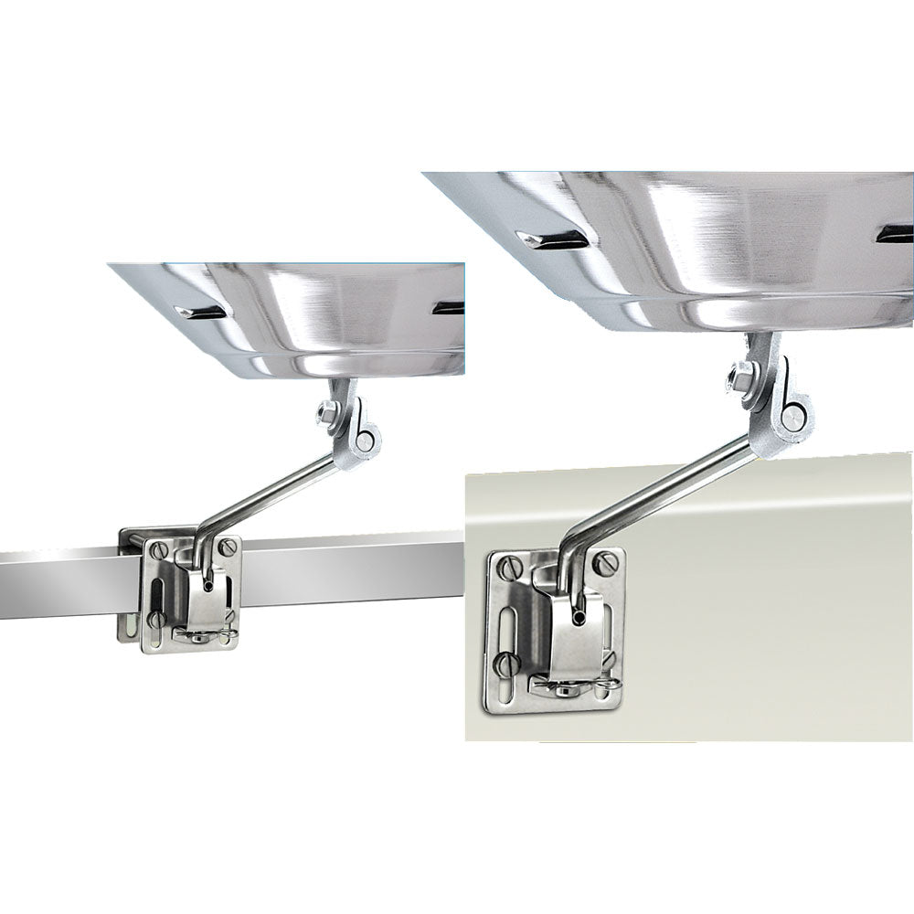 Magma Square/Flat Rail Mount or Side Bulkhead Mount f/Kettle Series Grills [A10-240]