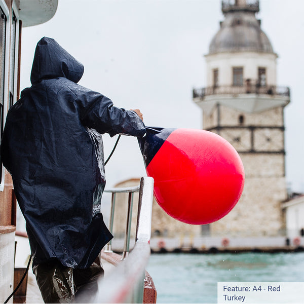 Polyform A Series Buoy A-0 - 8" Diameter - Red [A-0-RED]