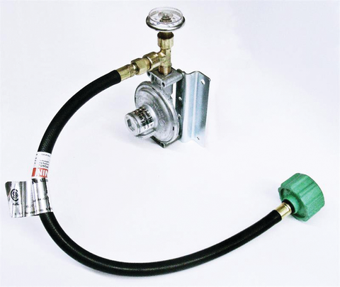 TRIDENT MARINE Single-Stage Bulkhead-Mount LPG Regulator