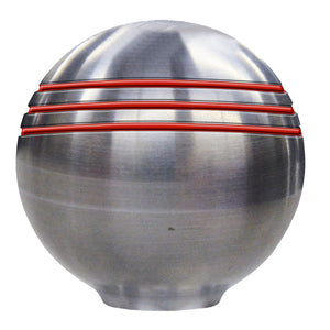 Schmitt  Ongaro Throttle Knob - 1-u215e" - Red Grooves [50044]