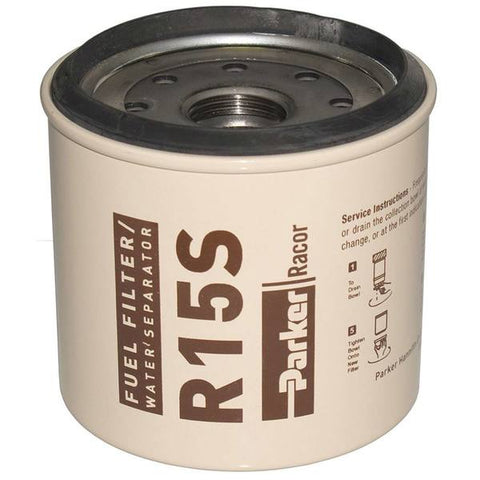 RACOR R15S Spin-On Fuel Filter/Water Separator For Series 215R