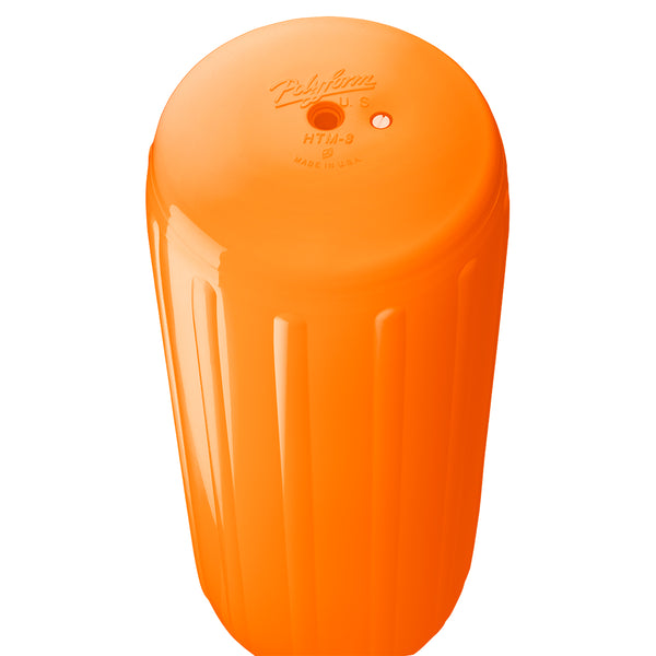 Polyform HTM-3 Hole Through Middle Fender 10 x 26 - Orange [HTM-3-ORANGEWO]