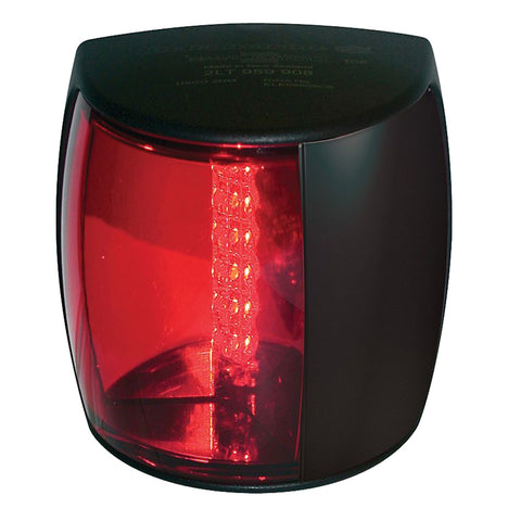 Hella Marine NaviLED PRO Port Navigation Lamp - 2nm - Red Lens/Black Housing [959900001]