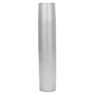 TACO Aluminum Ribbed Table Pedestal - 2-3/8" O.D. - 26" Length [Z60-8266VEL26-2]