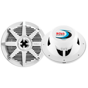 Boss Audio MR62W 6.5" 2-Way 200W Marine Speaker - White - Pair [MR62W]