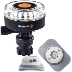 Navisafe Navilight 360 2NM White w/Navimount Base  RIB Mount - White [040KIT4]