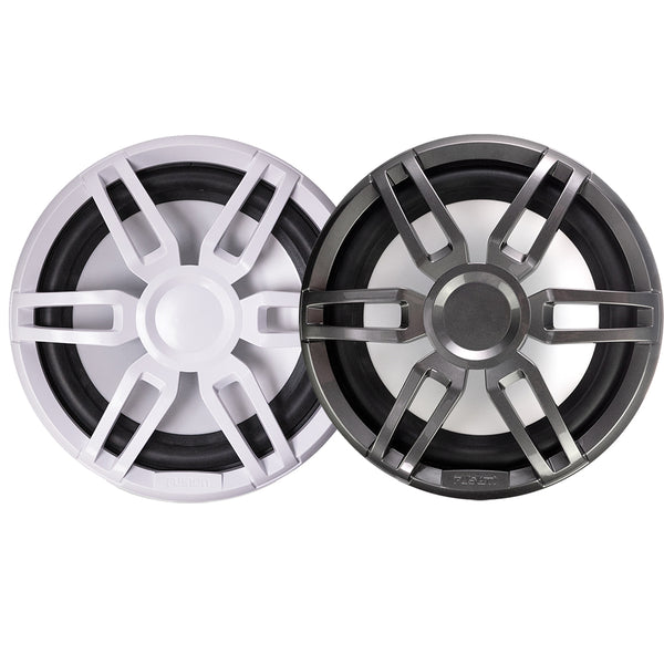 FUSION XS-SL10SPGW XS Series 10" 600 Watt Sports Marine Subwoofer - Sports White  Grey Grill Options [010-02198-20]