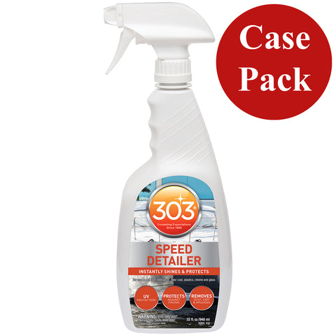 303 Marine Speed Detailer with Trigger Sprayer - 32oz *Case of 6* [30205CASE]