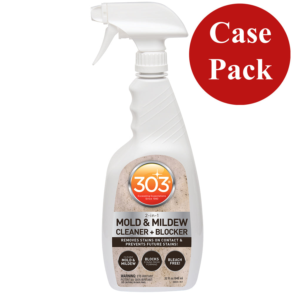 303 Mold  Mildew Cleaner  Blocker with Trigger Sprayer - 32oz *Case of 6* [30574CASE]