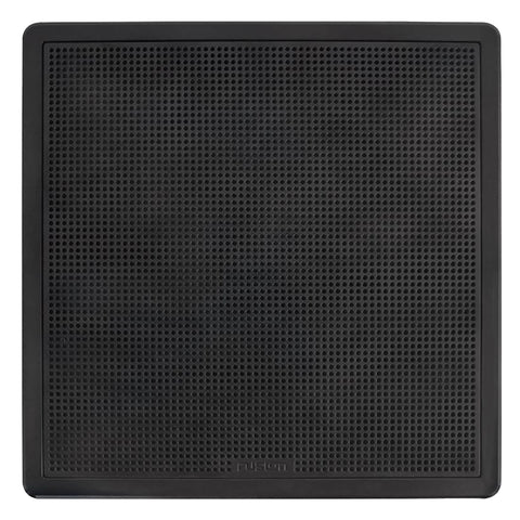 FUSION FM-S10SB FM Series 10" 400W Flush Mount Marine Subwoofer - Square Grill - Black [010-02301-11]