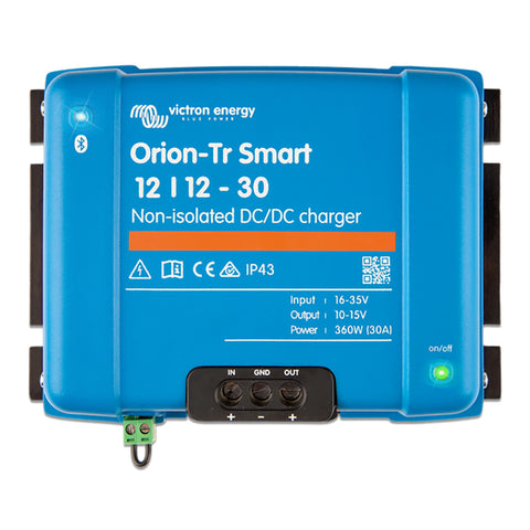 Victron Energy Orion-TR Smart 12/12-30 30A (360W) Non-Isolated DC-DC or Power Supply [ORI121236140]