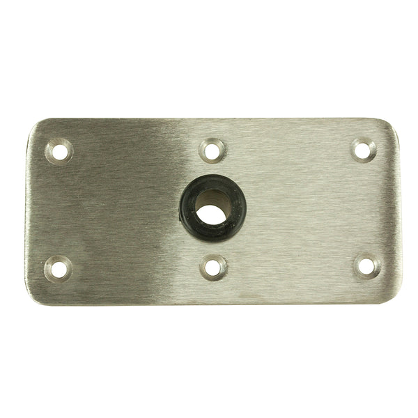 Springfield KingPin 4" x 8" - Stainless Steel - Rectangular Base [1620005]