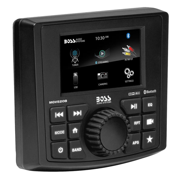 Boss Audio MGV520B Marine Stereo Head Unit - AM/FM/BT/USB [MGV520B]