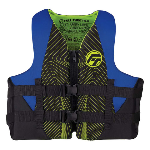 Full Throttle Adult Rapid-Dry Life Jacket - S/M - Blue/Black [142100-500-030-22]