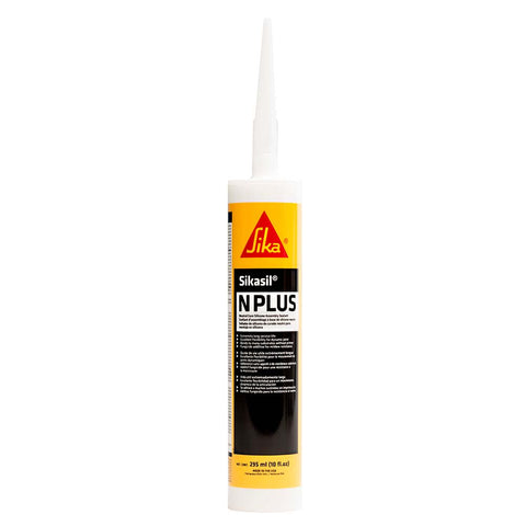 Sika Sikasil-N Plus Clear 10oz w/Nozzle [432053]