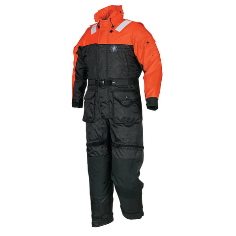 Mustang Deluxe Anti-Exposure Coverall  Work Suit - Orange/Black -XL [MS2175-33-XL-206]