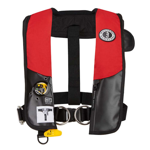 Mustang HIT Hydrostatic Inflatable PFD w/Harness - Red/Black [MD318402-123-0-202]