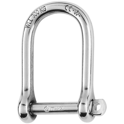 Wichard Self-Locking Large Opening Shackle - 6mm Diameter - 1/4" [01263]