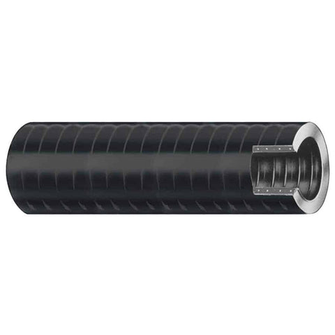 Trident Marine 3/4" x 50 Box VAC XHD Bilge  Live Well Hose - Black, FDA, PVC, Smooth, Hard Helix, Flexible [149-0346]