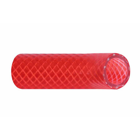 Trident Marine 1/2" x 50 Boxed - Reinforced PVC (FDA) Hot Water Feed Line Hose - Translucent Red [166-0126]