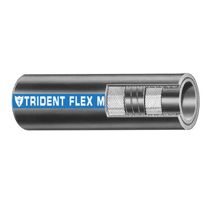 Trident Marine 1-1/4" x 50 Coil - Flex Marine Wet Exhaust  Water Hose - Black [100-1146]