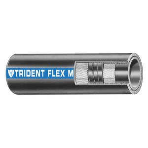 Trident Marine 3/4" x 50 Coil - Flex Marine Wet Exhaust  Water Hose - Black [100-0346]