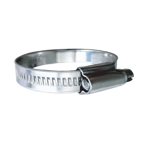 Trident Marine 316 SS Non-Perforated Worm Gear Hose Clamp - 15/32" Band Range - (7/8" 1-1/4") Clamping Range - 10-Pack - SAE Size 12 [710-0341]