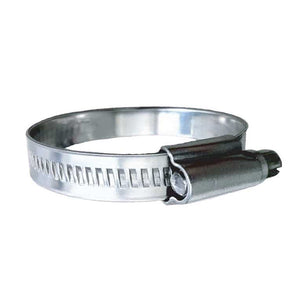 Trident Marine 316 SS Non-Perforated Worm Gear Hose Clamp - 15/32" Band Range - (1-1/4" 1-3/4") Clamping Range - 10-Pack - SAE Size 20 [710-1141]