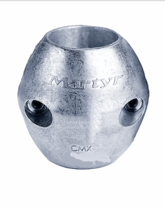 MARTYR  Streamlined Shaft Anodes - Zinc, 1-1/4" ID (2.35" Long)